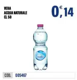 Adhoc Vera acqua naturale offerta