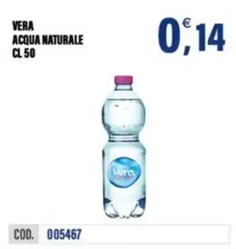 Adhoc Vera acqua naturale offerta