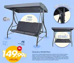 Franzy's FZ Dondolo Letto Atlante offerta