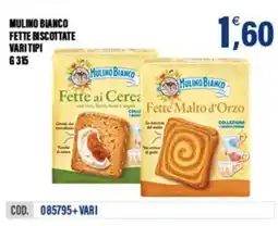Adhoc Mulino bianco fette biscottate offerta