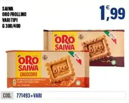 Adhoc Saiwa oro frollino offerta