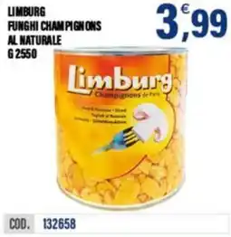 Adhoc Limburg funghi champignons al naturale offerta