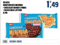 Adhoc Colussi granturchese merenda offerta
