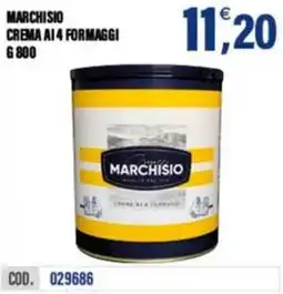 Adhoc Marchisio crema ai 4 formaggi offerta