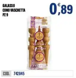 Adhoc Galasso cono vaschetta offerta