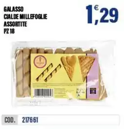 Adhoc Galasso cialde millefoglie offerta