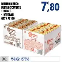 Adhoc Mulino bianco fette biscottate offerta