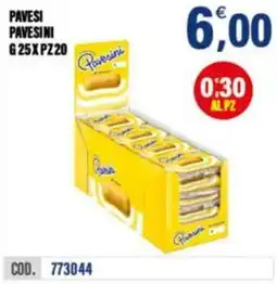 Adhoc Pavesi pavesini offerta