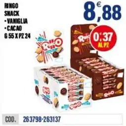 Adhoc Ringo snack offerta