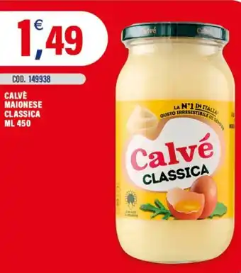 Adhoc Calve maionese classica offerta