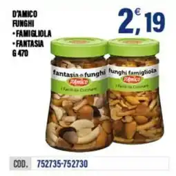 Adhoc D'amico funghi famigliola, fantasia offerta