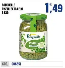 Adhoc Bonduelle piselli extra fini offerta