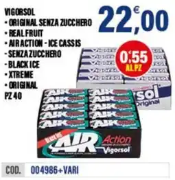 Adhoc Vigorsol -original senza zucchero offerta