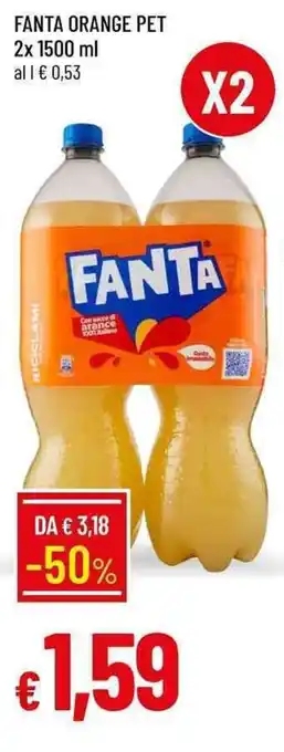 Galassia Fanta orange pet offerta