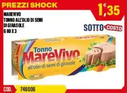 Adhoc Marevivo tonno all'olio di semi di girasole offerta