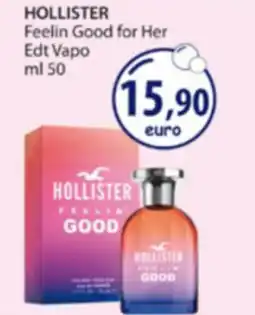 Acqua & Sapone HOLLISTER Feelin Good for Her Edt Vapo offerta