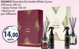 Acqua & Sapone ROOMOI Pistachio/Vin Noble/White Caress Diffusore offerta