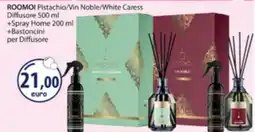 Acqua & Sapone ROOMOI Pistachio/Vin Noble/White Caress Diffusore offerta