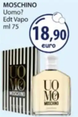 Acqua & Sapone MOSCHINO Uomo? Edt Vapo offerta