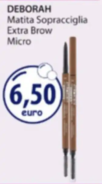 Acqua & Sapone DEBORAH Matita Sopracciglia Extra Brow Micro offerta