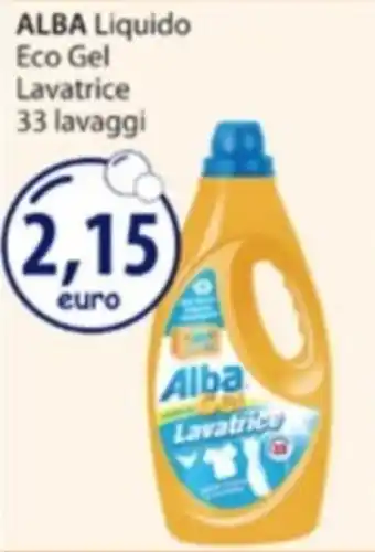 Acqua & Sapone ALBA Liquido Eco Gel Lavatrice offerta