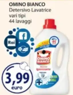 Acqua & Sapone OMINO BIANCO Detersivo Lavatrice offerta