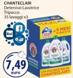Acqua & Sapone CHANTECLAIR Detersivo Lavatrice Tripacco offerta