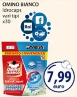 Acqua & Sapone OMINO BIANCO Idrocaps x30 offerta