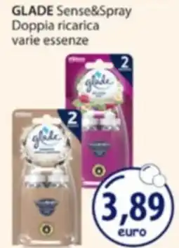 Acqua & Sapone GLADE Sense&Spray Doppia ricarica offerta