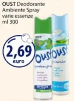 Acqua & Sapone OUST Deodorante Ambiente Spray offerta