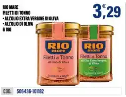 Adhoc Rio mare filetti di tonno all'olio extra vergine di oliva, all'olio di oliva offerta