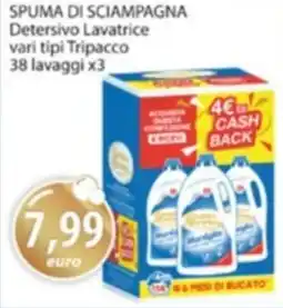 Acqua & Sapone SPUMA DI SCIAMPAGNA Detersivo Lavatrice offerta