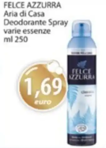 Acqua & Sapone FELCE AZZURRA Aria di Casa Deodorante Spray offerta