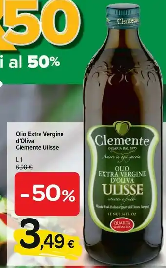 Carrefour Express Le masserie del parco olio extra vergine d'oliva 1000 g(ml) offerta