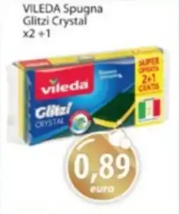Acqua & Sapone VILEDA Spugna Glitzi Crystal offerta