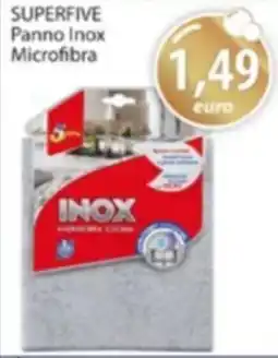 Acqua & Sapone SUPERFIVE Panno Inox Microfibra offerta