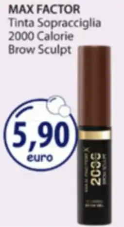 Acqua & Sapone MAX FACTOR Tinta Sopracciglia 2000 Calorie Brow Sculpt offerta