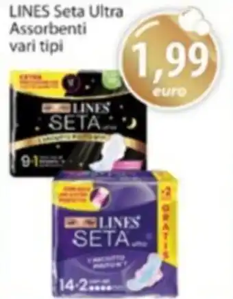 Acqua & Sapone LINES Seta Ultra Assorbenti offerta