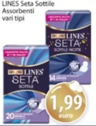Acqua & Sapone LINES Seta Sottile Assorbenti offerta