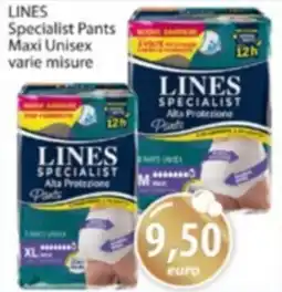 Acqua & Sapone LINES Specialist Pants Maxi Unisex offerta