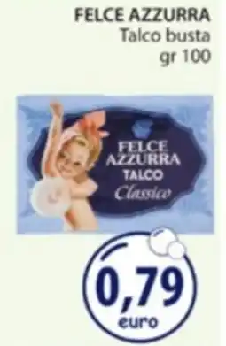 Acqua & Sapone FELCE AZZURRA Talco busta offerta