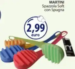 Acqua & Sapone MARTINI Spazzola Soft con Spugna offerta