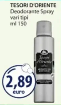 Acqua & Sapone TESORI D'ORIENTE Deodorante Spray offerta