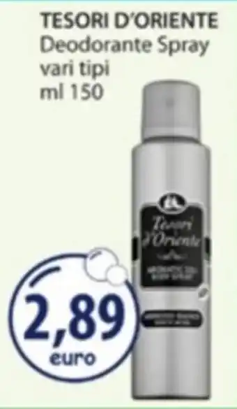 Acqua & Sapone TESORI D'ORIENTE Deodorante Spray offerta