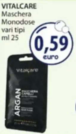Acqua & Sapone VITALCARE Maschera Monodose offerta