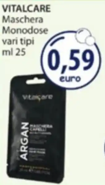 Acqua & Sapone VITALCARE Maschera Monodose offerta