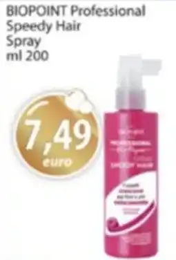 Acqua & Sapone BIOPOINT Professional Speedy Hair Spray offerta