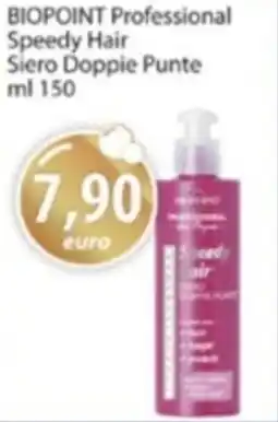 Acqua & Sapone BIOPOINT Professional Speedy Hair Siero Doppie Punte offerta