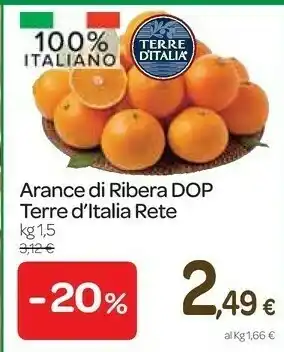 Carrefour Express Arance di ribera dop 1,5 kg offerta