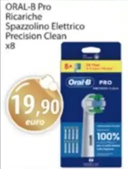 Acqua & Sapone ORAL-B Pro Ricariche Spazzolino Elettrico Precision Clean x8 offerta